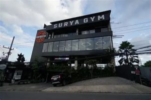Surya Gym Bali location tampak depan 